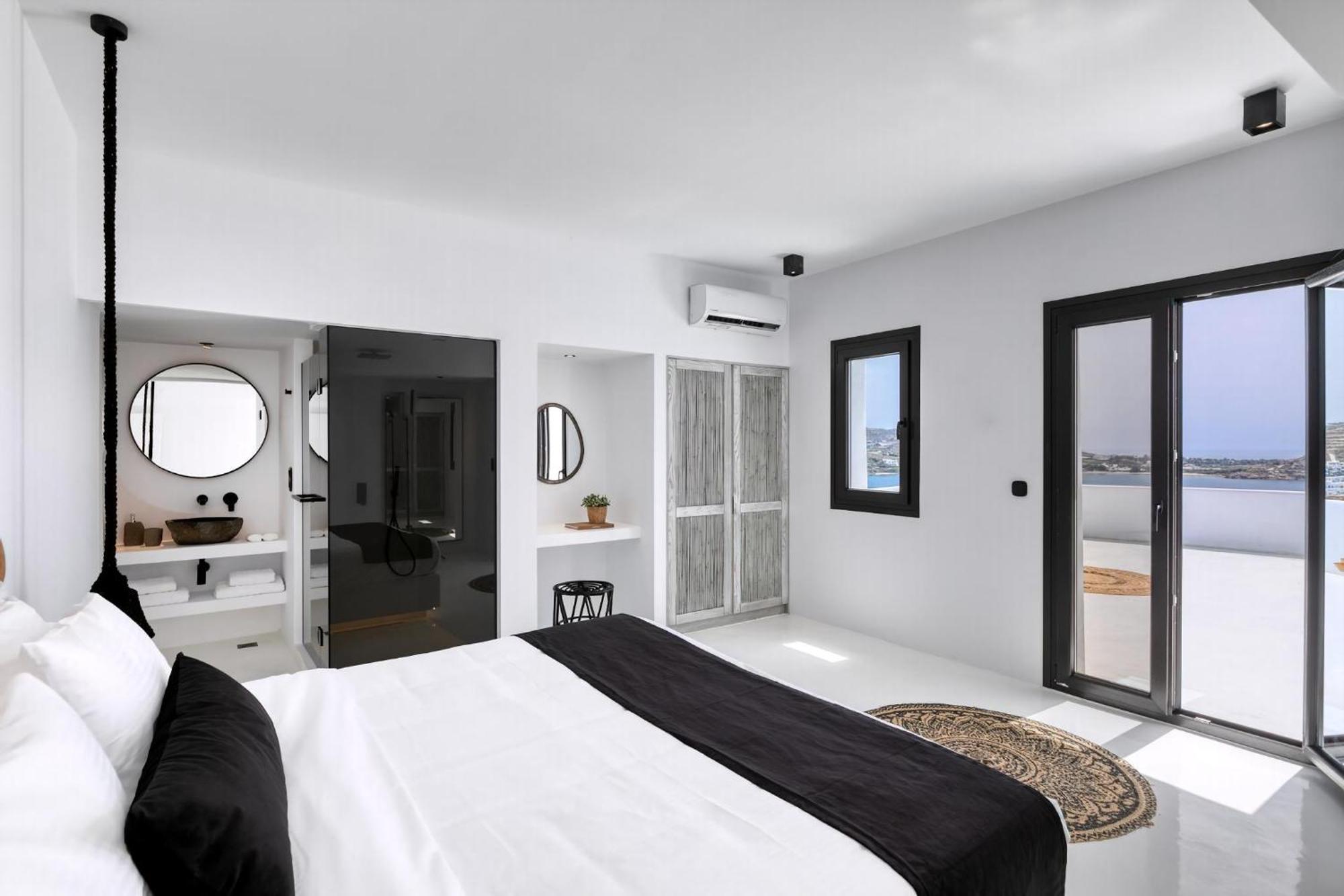 Villa Exquisite Mykonos 6 Bedrooms Hephaestus Ii Infinity Pool Outdoor Jacuzzi *