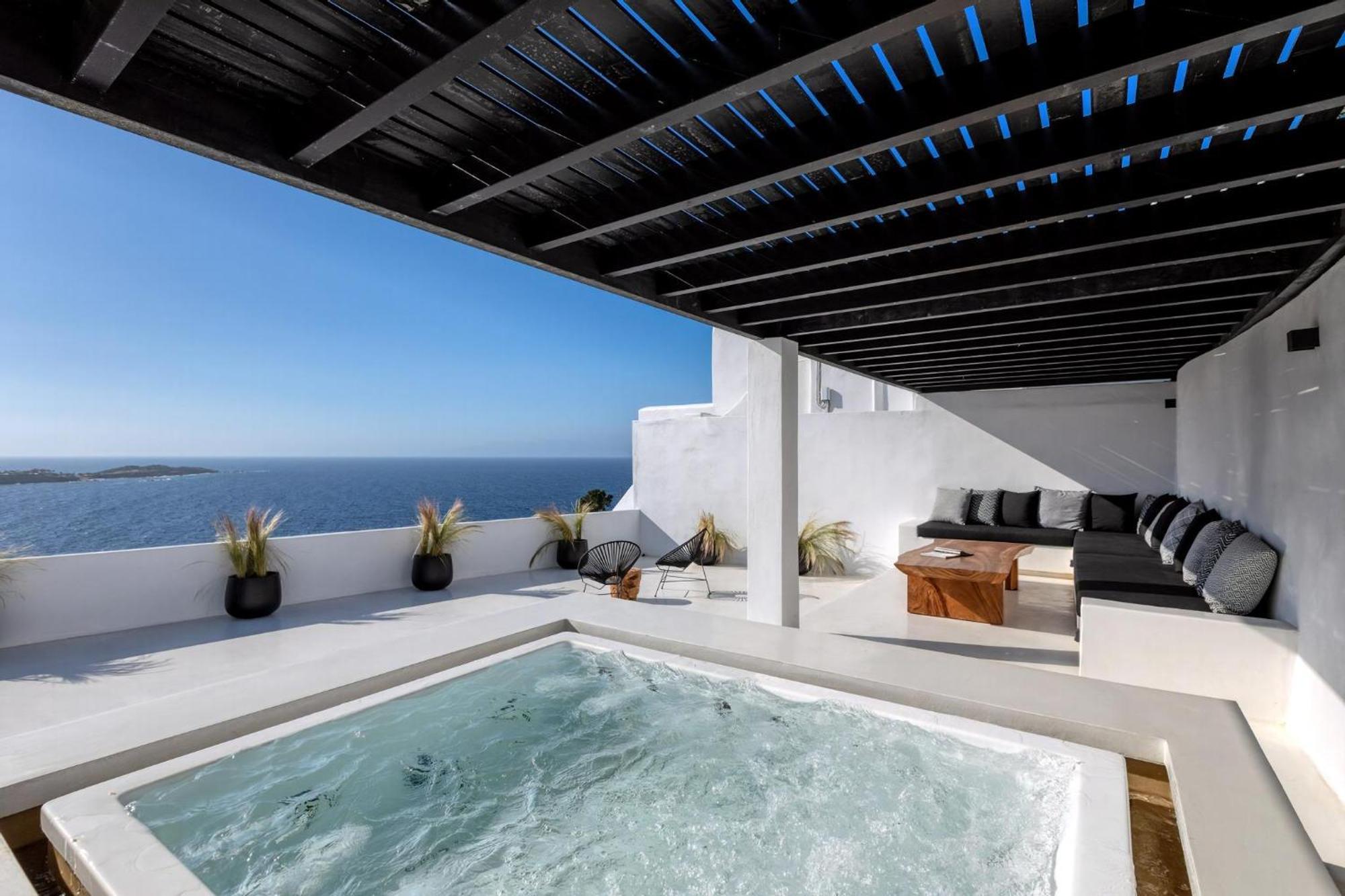 Exquisite Mykonos 6 Bedrooms Hephaestus Ii Infinity Pool Outdoor Jacuzzi * Psarou (Mykonos)