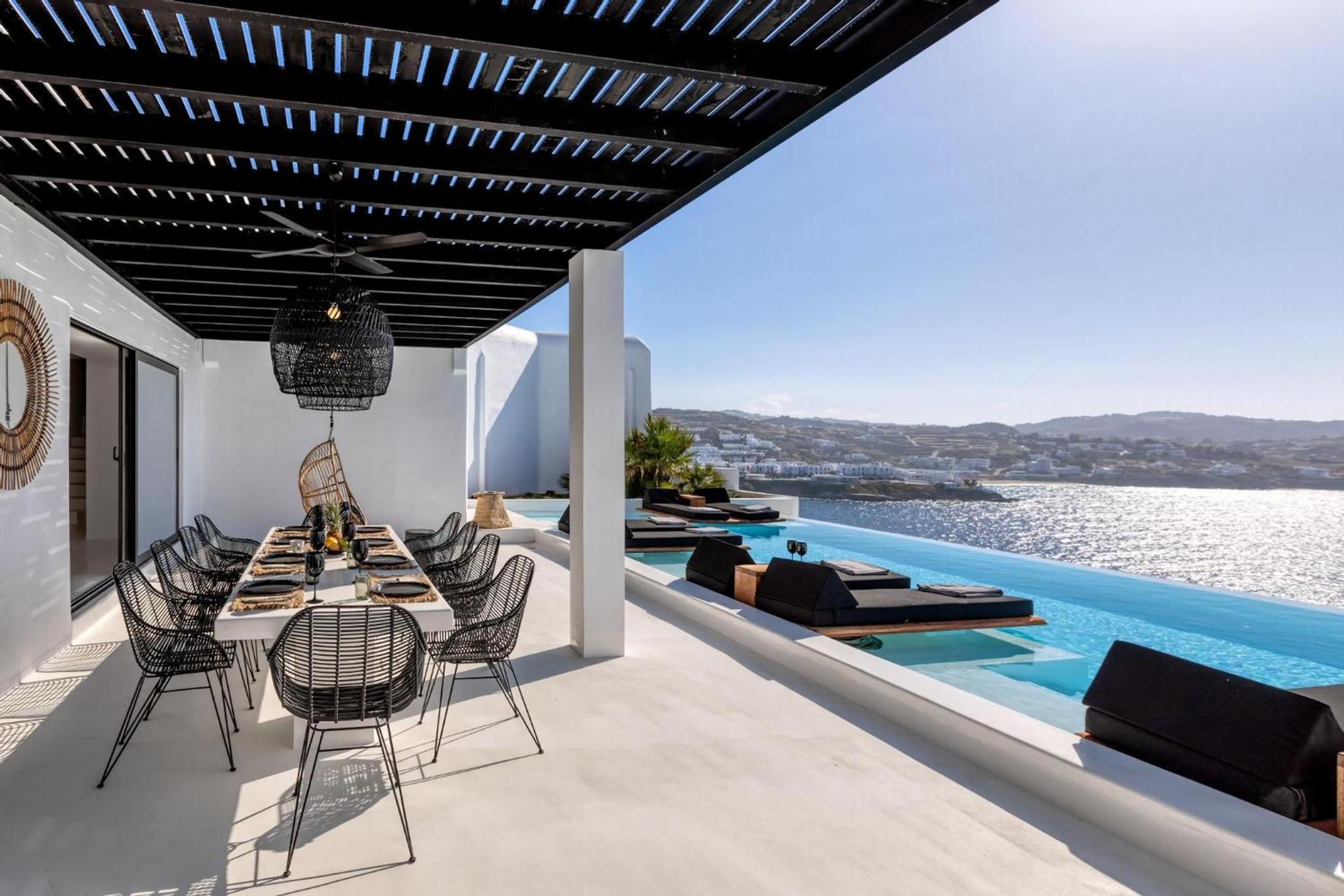 Exquisite Mykonos 6 Bedrooms Hephaestus Ii Infinity Pool Outdoor Jacuzzi